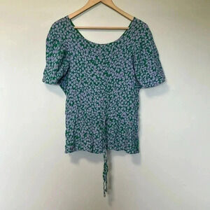 Tara Jarmon floral blouse